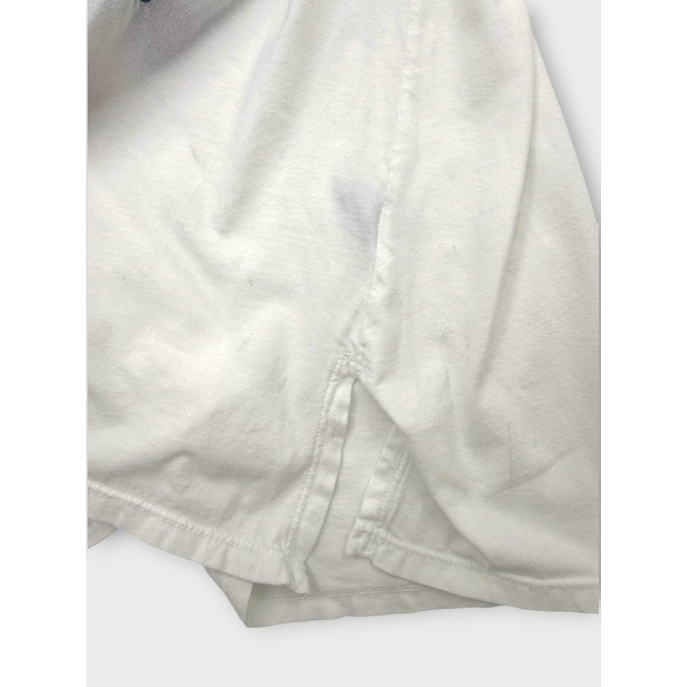 Johnny Was - JW Los Angeles Embroidered T-Shirt Dress S Boho Floral Cotton White - Picture 11 of 11